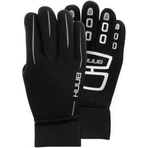2021 Huub 3mm Wetsuit Swim Gloves A2-SG19 - Black / Silver