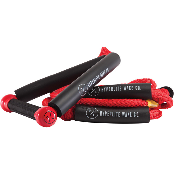 2022 Hyperlite 25' Surf Rope With Handle HA-PK-WS - Red