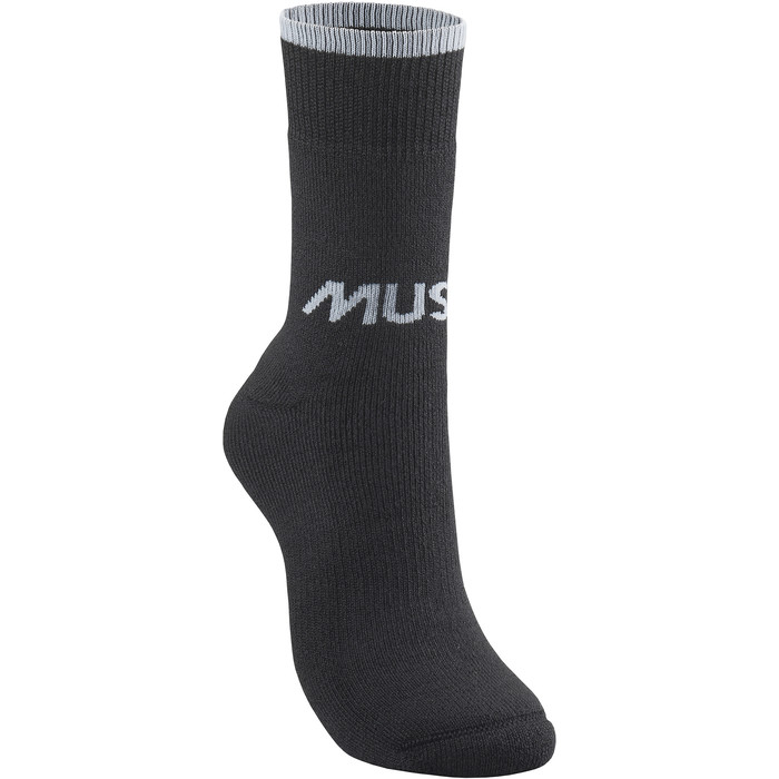 2022 Musto Mens Thermal Short Sock 86041 - Black