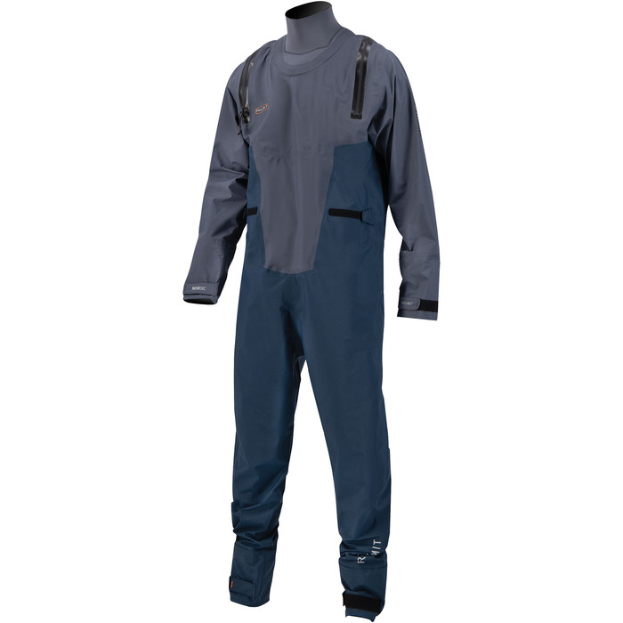 2023 Prolimit Männer Nordic SUP U-Zip Drysuit 10025 - Steel Blue / Indigo