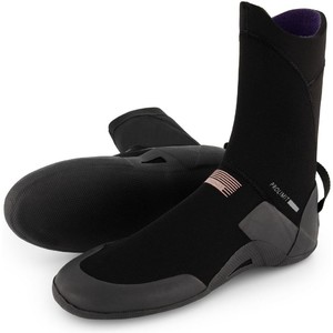 2022 Prolimit Womens Pure 5.5mm Round Toe Wetsuit Boots 10500 - Black