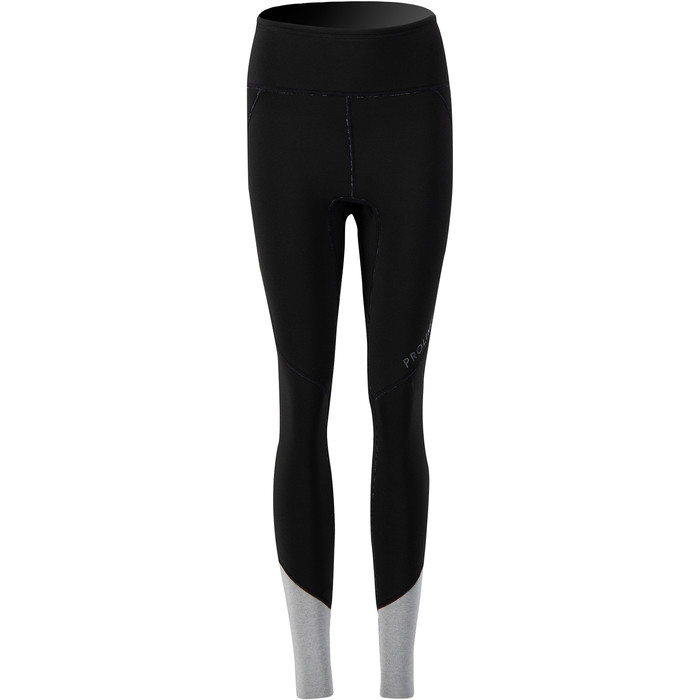 2023 Prolimit Dames Airmax 2mm Wetsuit SUP Trousers 14730 - Black / Light Grey