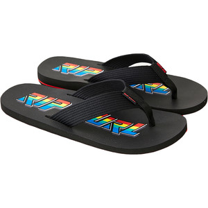 2021 Rip Curl Herren Bob Cush Flip Flops Tctas1 - Schwarz / Rot / Blau