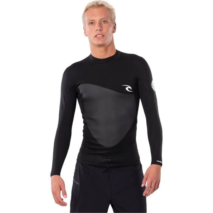 Blk/Gry-Nookie Ti Vest Short Sleeve-1mm Neoprene Top-Kayak/Surf/SUP/Wetsuit 