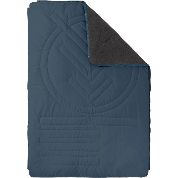 2022 Voited Recycled Fleece Outdoor Camping Pillow Blanket V18UN04BLPBC - Marsh Grey