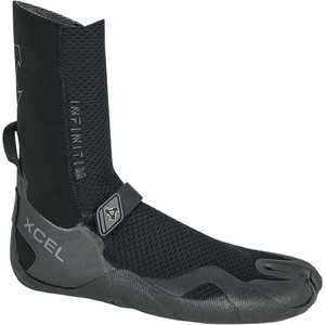 2022 Xcel Infiniti 3mm Split Toe Wetsuit Boots AT037020 - Black
