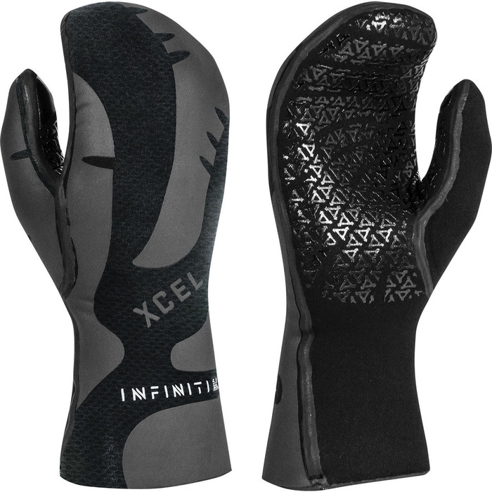  Harken Sport Classic Full Finger Glove, Grey/Black