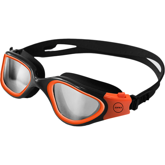 2024 Zone3 Vapour Swim Goggles SA19GOGVA - Black / Orange