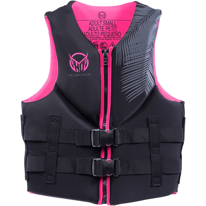 2022 HO Sports Womens Pursuit CGA Impact Vest 2060013 - Black / Pink