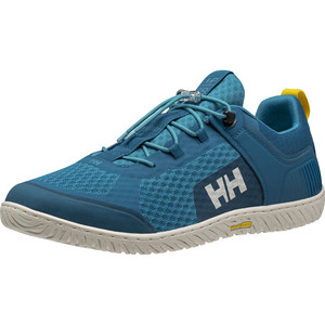 2022 Helly Hansen Hp Foil V2 Zapatos De Vela 11708 - Verde Azulado / Mar Caribe