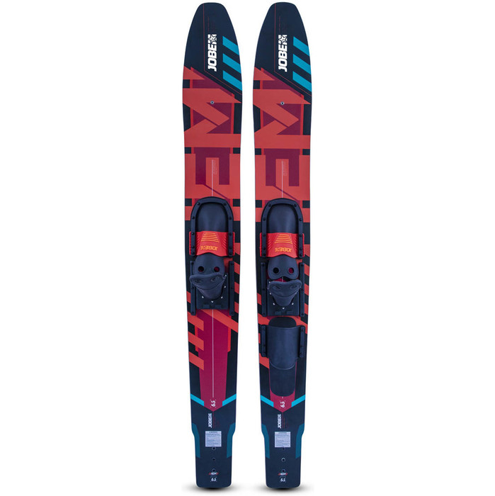 2024 Jobe Hemi Combo Skis 202422001 - Vermelho / Azul