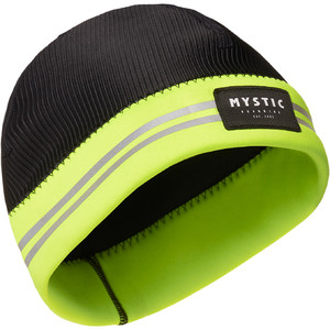 2022 Mystic 2 2mm Neopren Reflektierende Mütze Mystic - Blitzgelb