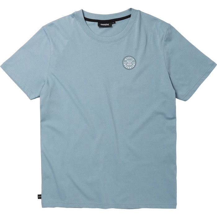 2022 T-shirt Da Uomo Mystic 35105220341-828 - Grigio / Blu