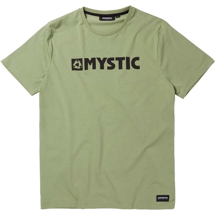 2022 Camiseta Da Brand Masculina Mystic 35105220329 - Verde Olive