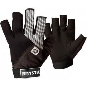 2022 Mystic Rash Neo Korte Vinger Handschoenen 130455 - Zwart