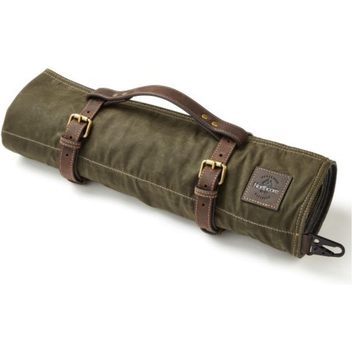 2024 Northcore Waxed Canvas Adventure Camping Roll NOCO119 - Green