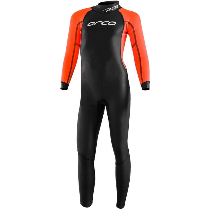 2022 Orca Junior Open Squad 2mm Swim Wetsuit LN97TT01 - Black