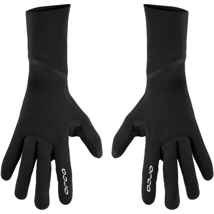 2024 Orca Mnner Core 2mm Open Water Swim Gloves MA44TT01 - Black