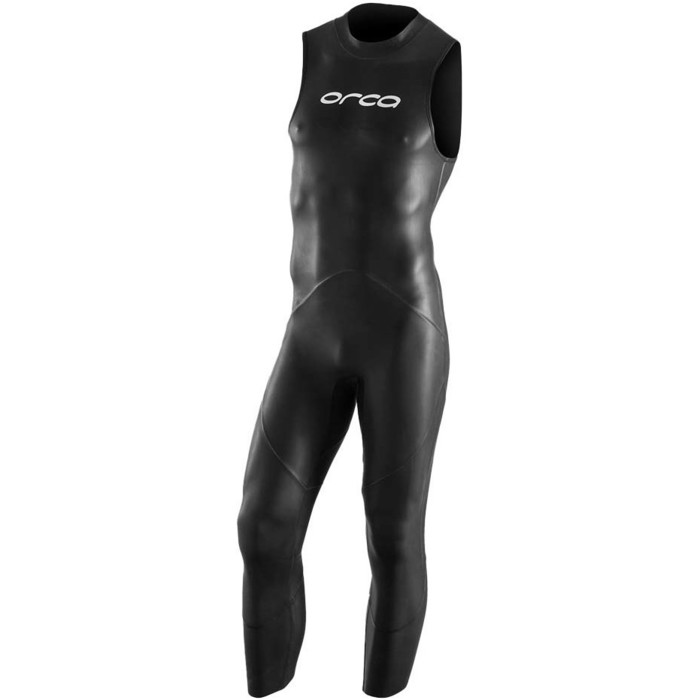 2022 Orca Mens RS1 Sleeveless Open Water Swim Wetsuit LN21TT01 - Black