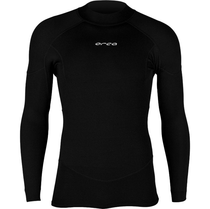 2024 Orca Hombres Camiseta De Neopreno De Manga Larga Para Capa Base FVAVTT01 - Black