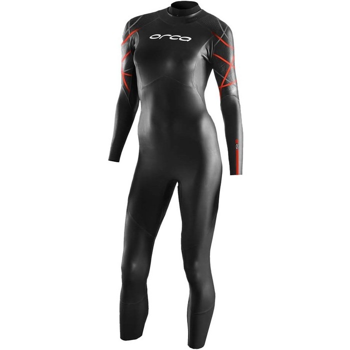 2022 Orca Womens RS1 Thermal Back Zip Open Water Swim Wetsuit LN6TTT01 - Black