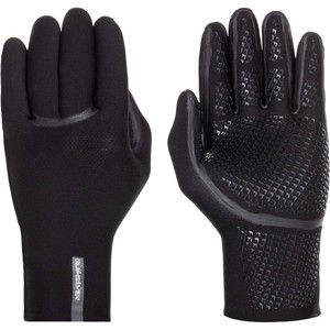 2023 Quiksilver Junior Marathon Sessions 3mm Neoprene Gloves Eqbhn03037 - Black