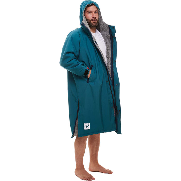 2023 Red Paddle Co Pro Evo Long Sleeve Changing Robe 002009006 - Teal
