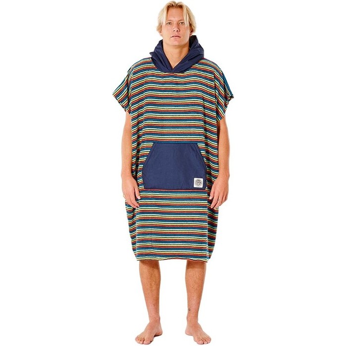 2022 Rip Curl Chaussette De Surf Homme Change Robe / Poncho Ctwbh9 -  Multicolore