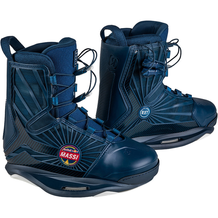 2022 Ronix Hommes Rxt Intuition+ Red Bull Massi Edition Bottes De Wake 223024 - Navy