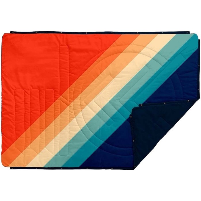 2023 Voited Limited Ripstop Outdoor Camping Blanket V21UN03BLPBC - Rainbow