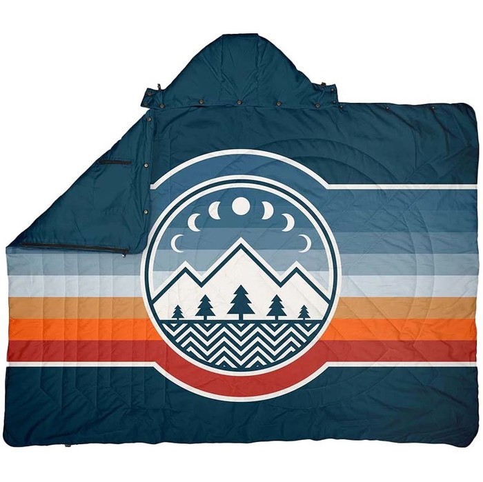 2023 Voited Core Recycled Ripstop Travel Blanket V21UN02BLPBT - Camp Vibes Two