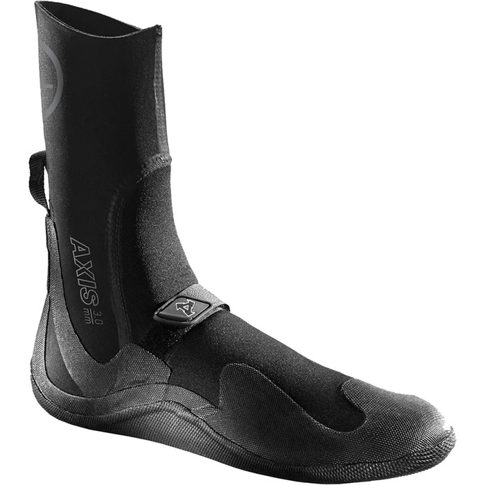 2024 Xcel Axis 3mm Round Toe Wetsuit Boots AN388X18 - Black