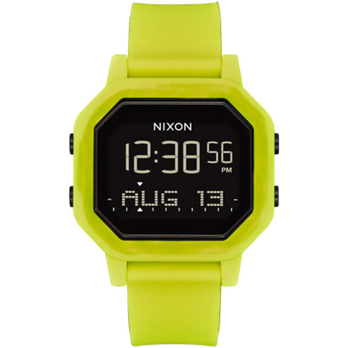 2024 Nixon Siren Surf horloge A1311 - Citroen / Zwart