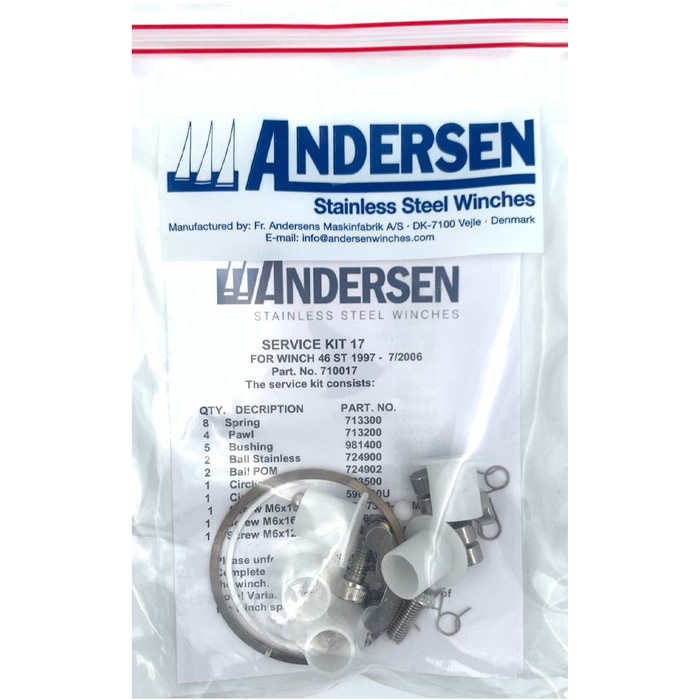 2024 Andersen Kit D'entretien 46ST RA710017