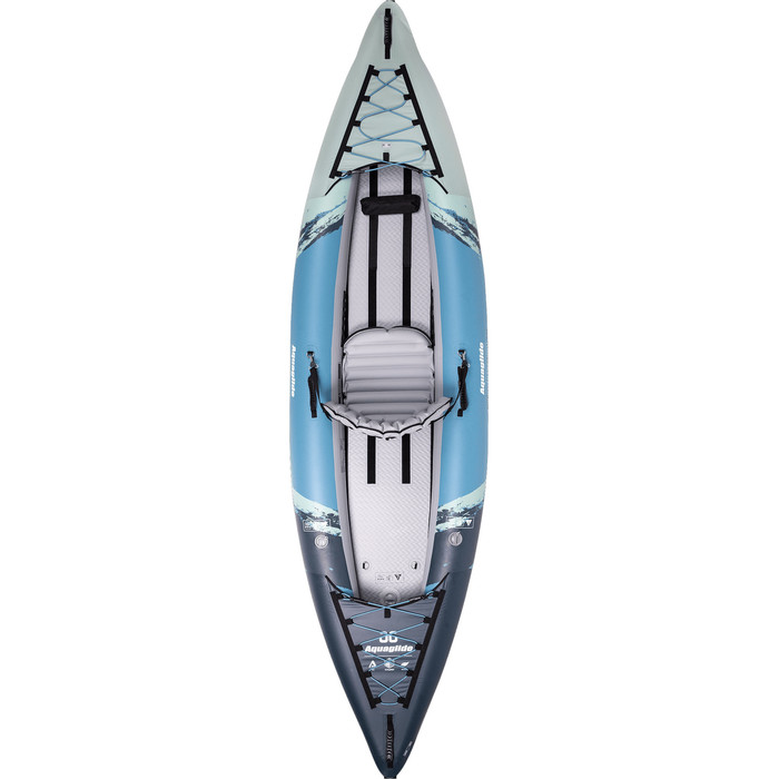 2023 Aquaglide Cirrus Ultralight 110 1 persona kayak AG-K-CIR - Azul / Gris