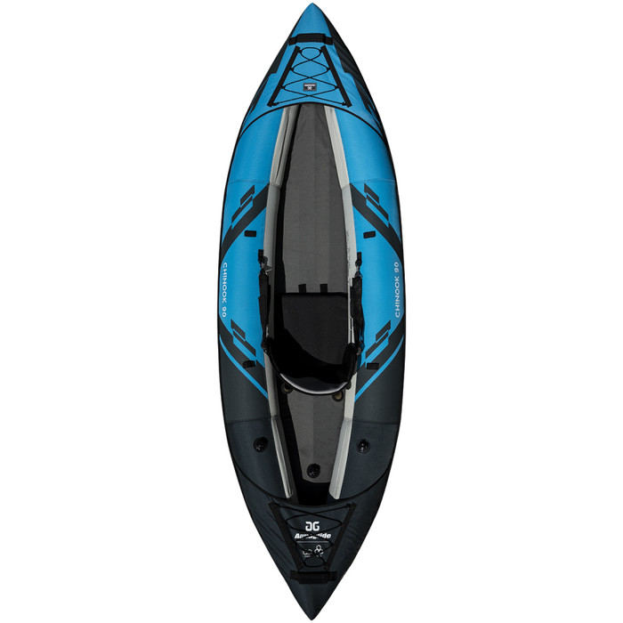 2024 Aquglide Chinook 90 1 Person Inflatable Kayak AG-K-CHIN-90