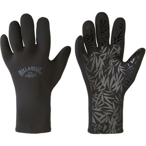 2024 Billabong Dames 5mm Synergy Wetsuit Handschoenen ABJHN00103 - Zwart