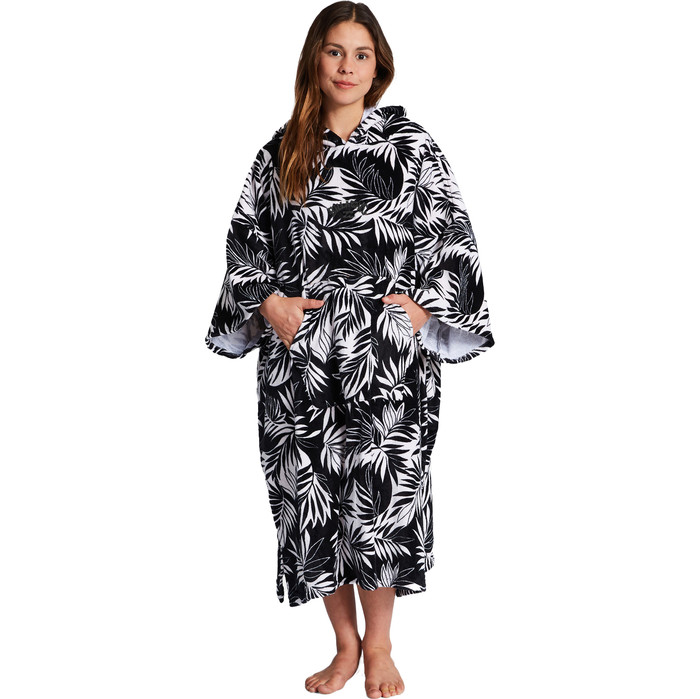 2023 Billabong Womens Hooded Towel Change Robe / Poncho ABJAA00169 - In Paradise