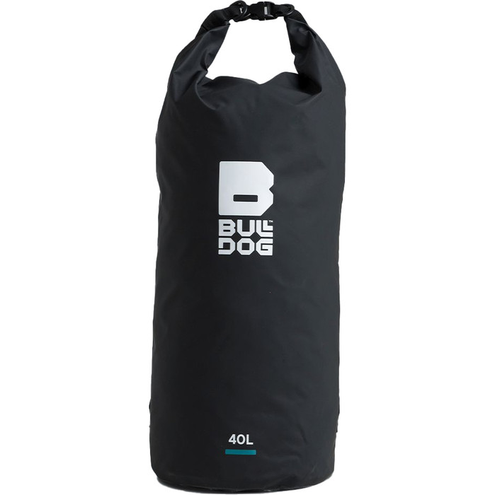 2023 Bulldog 40L Dry Backpack BDDBP-40 - Black / Petrol