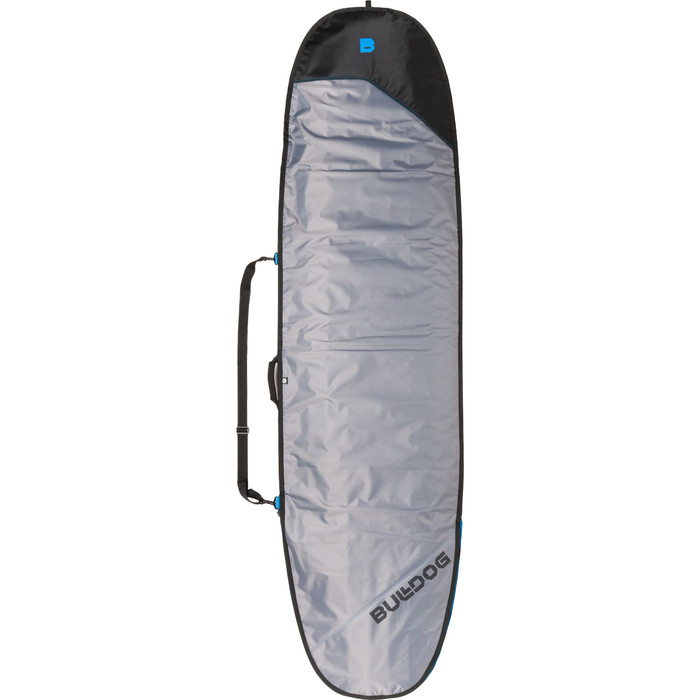 2024 Bulldog Essentials Mini Mal Surfboard Bag BDBBEMM - Grey / Cyan