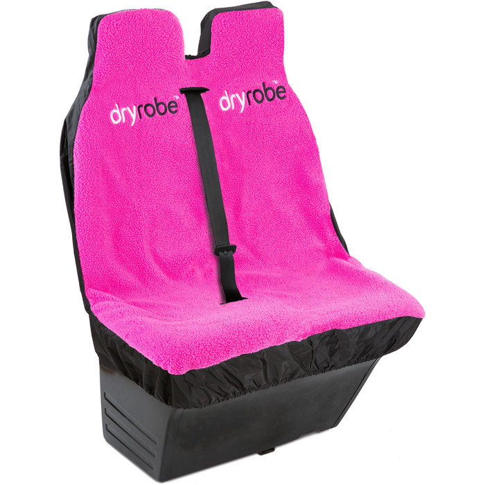 2024 Dryrobe Doppelter Autositzbezug V3 V3DRDCSC - Black / Pink