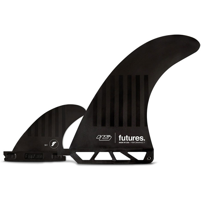 2024 Futures Hayden Shapes Alpha 2+1 Surfboardvinnen FAHS7 - Zwart