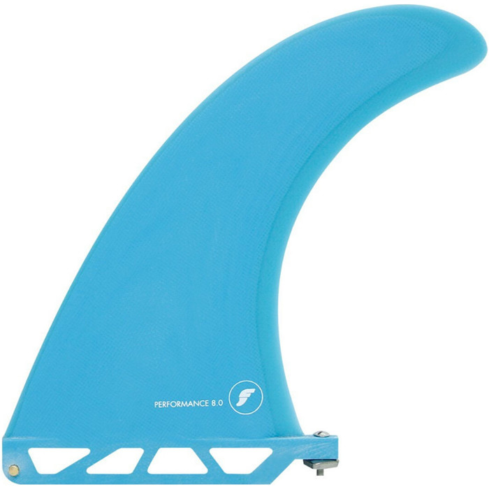 2024 Futures Performance 8.0 Center Surfboard Fin 8184-254-12 - Teal