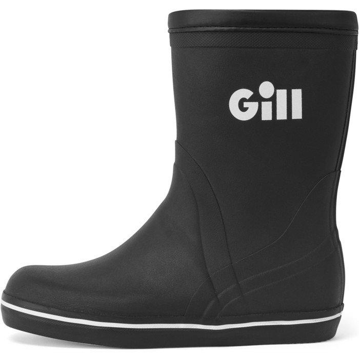 2024 Gill Junior Short Cruising Boot 917J-BLK01 - Schwarz