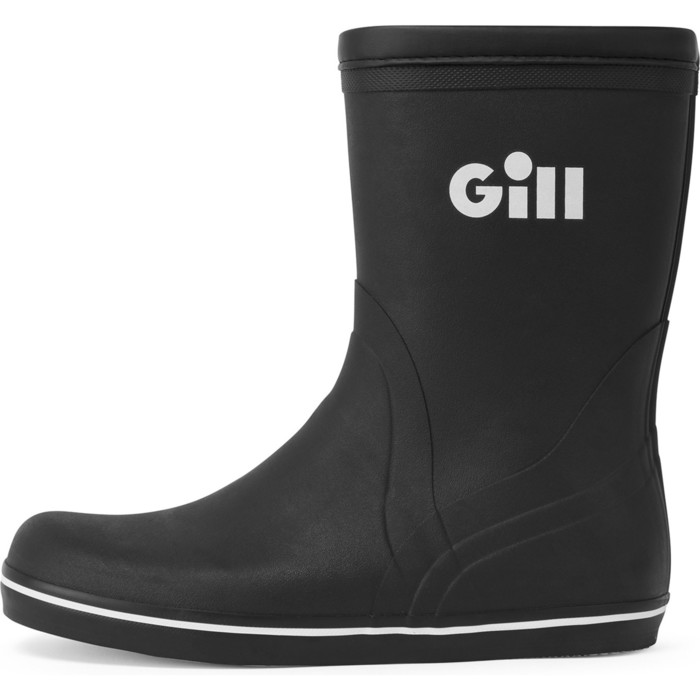 2024 Gill Short Cruising Sailing Boots 917 - Black