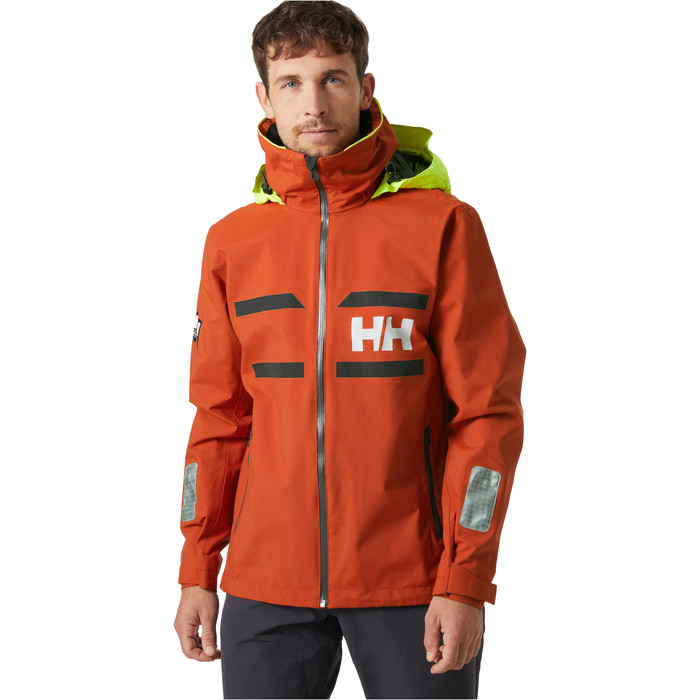 2023 Helly Hansen Hommes Salt Navigator Veste 30298 - Canyon