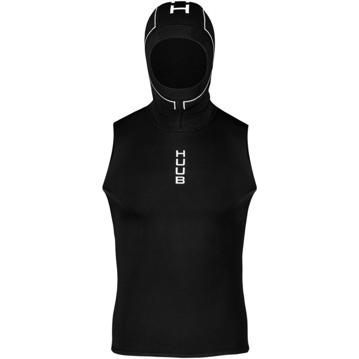 2023 Huub Neoprene Hooded Wetsuit Vest NEOHVEST - Black