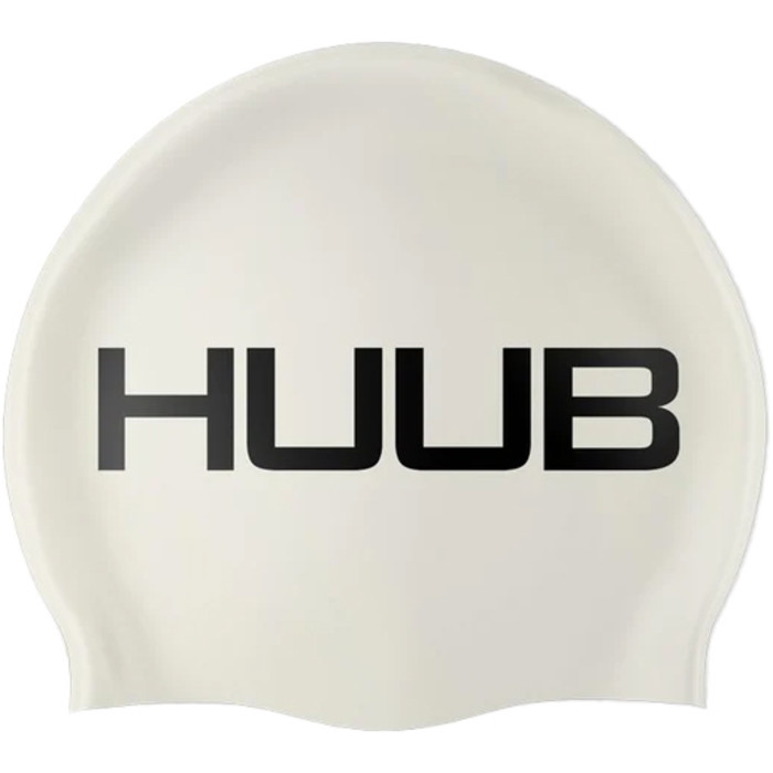2024 Huub Silikon-Schwimmkappe A2-VGCAP - White