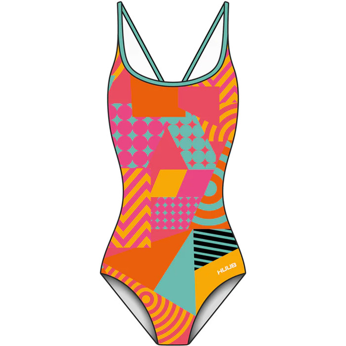 2024 Huub Frauen Her Spirit Swim Costume HERSCOS - Multi