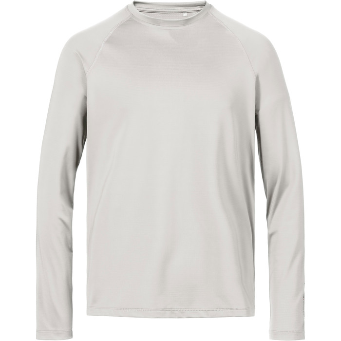 2024 Musto Mens Evolution Sunblock Long Sleeve T-Shirt 2.0 81155 - Platinum
